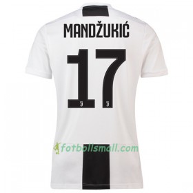 Juventus Fotbollströjor Mandzukic 17 Hemma tröja 2018/19 Kortärmad